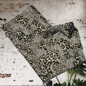 SOLD Leopard Print Palazzo Pant Wide Leg Stretch